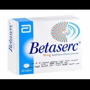 Betaserc Dizziness And Circulatory Disorders 16mg 60tab Pz5s 01668346830