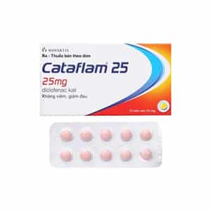 Cataflam Analgesic And Antipyretic 25mg 20 Tab Chefaapng