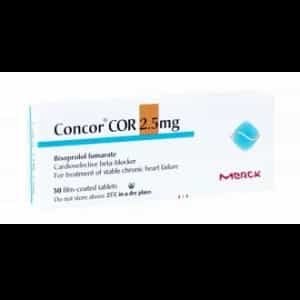 Concor Cor High Blood Pressure 25mg 30tab Ysjl 01665581908