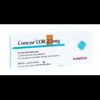Concor Cor High Blood Pressure 25mg 30tab Ysjl 01665581908