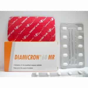 Diamicron Mr Type2 Diabetes 60mg 30tab Bp0i 01666630120