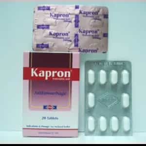 Kapron Cyklokapron 500mg 20tab Ihro 01669506860