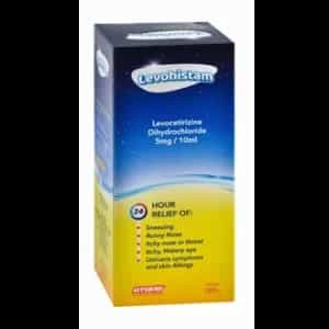 Levohistam Anti Allergic 5mg10ml 120ml Susp J5qv 01670423791