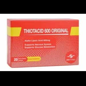 Thiotacid 600mg Original 20 Tab Tos5 01668346619